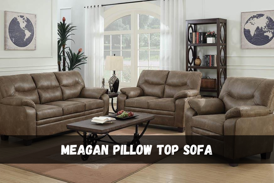 meagan pillow top sofa