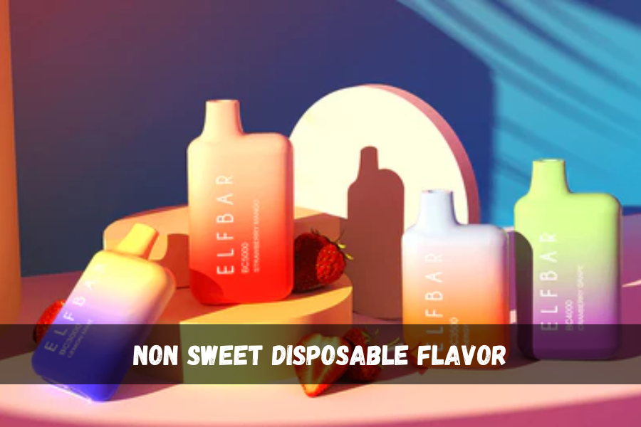 non sweet disposable flavor