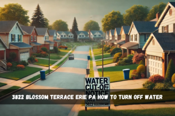 3822 blossom terrace erie pa how to turn off water