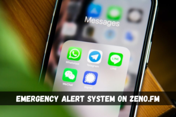 emergency alert system on zeno.fm