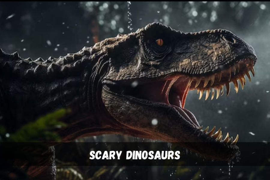 scary dinosaurs